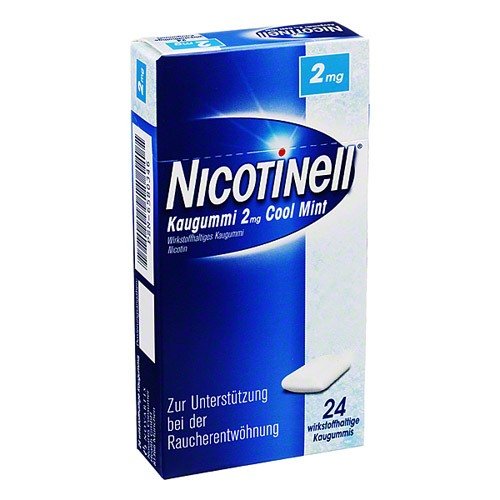 Nicotinell® Cool Mint Kaugummis 2mg von Nicotinell