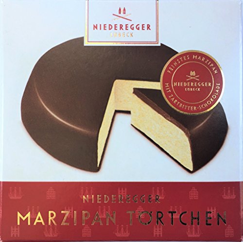 Niederegger Marzipan Törtchen Classic Zartbitter Schokolade 75g von Niederegger GmbH & Co. KG