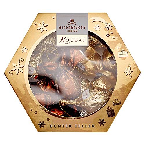 Niederegger Nougat Bunter Teller Mischung aus Nougat Pralinen 215g von Niederegger GmbH & Co. KG