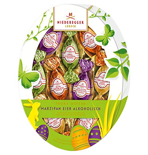 Niederegger Ostersortiment oval Marzipan-Eier mit Alkohol gefüllt 150g von Niederegger GmbH & Co. KG