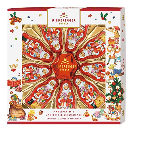 Niederegger Weihnachtsmänner und Stern mit Marzipanfüllung 125g von Niederegger GmbH & Co. KG