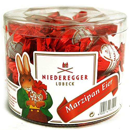 Niederegger, Marzipan Eier im Köcher, 408 g von Niederegger