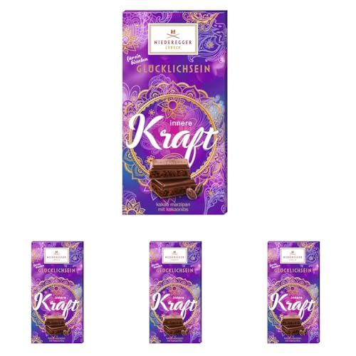 Niederegger, Marzipan Tafel "Kraft" g, 110 g (Packung mit 4) von Niederegger