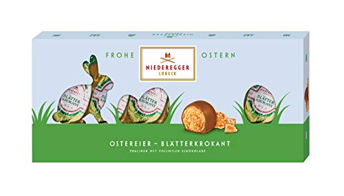 Niederegger Blätterkrokant-Eier, 2er Pack (2 x 100 g) von Niederegger