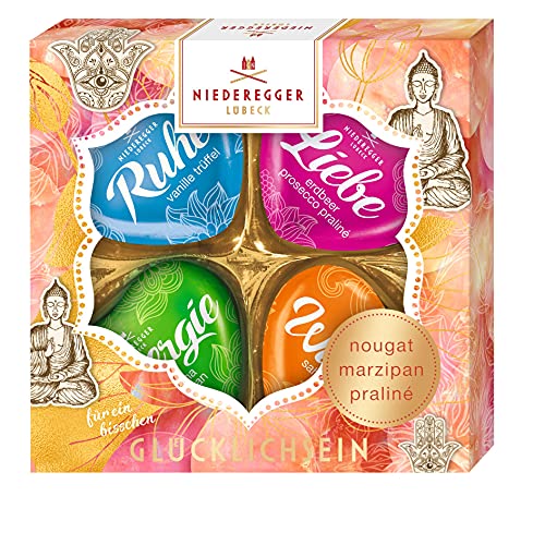 Niederegger Herzensortiment "Buddha", 50 g (Packung mit 10) von Niederegger