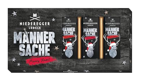 Niederegger Männersache Weihnachtspräsent, 5er Pack (5 x 175 g) von Niederegger