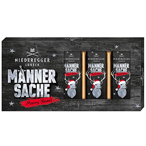 Niederegger Männersache Weihnachtspräsent 1x175g von Niederegger