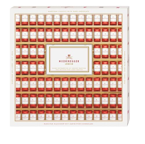 Niederegger Klassiker Geschenkpackung, hochwertiges Marzipangeschenk, 1er Pack (1 x 1075 g) von Niederegger