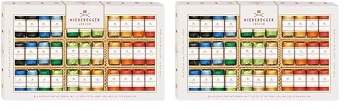 Niederegger Marzipan Klassiker Variationen 400g (Packung mit 2) von Niederegger