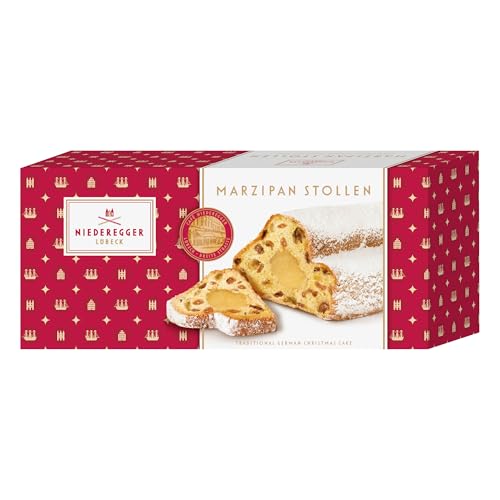 Niederegger Marzipan Stollen, 1er Pack (1 x 750 g) von Niederegger