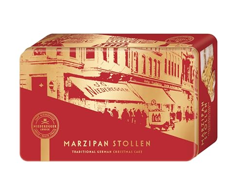 Niederegger Marzipan Stollen in der Geschenkdose 500g von Niederegger