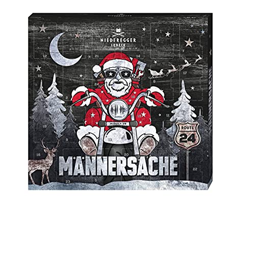 Niederegger Mini-Adventskalender Männersache, 168 g von Niederegger