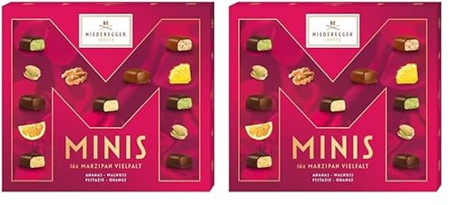 Niederegger Minis Marzipan Vielfalt 112g (Packung mit 2) von Niederegger