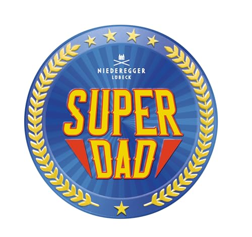 Niederegger Motto-Dose 'Super Dad' 185g von Niederegger