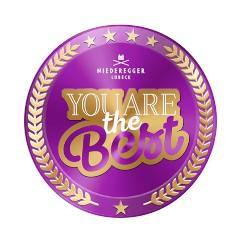 Niederegger Motto-Dose 'You are the Best' 185g von Niederegger