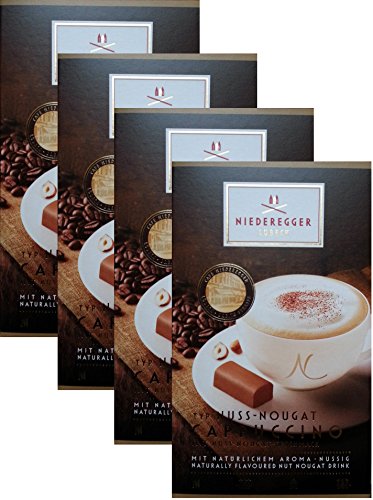 Niederegger Nuss Nougat Cappuccino, 4er Pack (4 x 220 g) von Niederegger