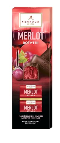 Niederegger Pralinen Klassiker 'Merlot Rotwein' 100g von Niederegger