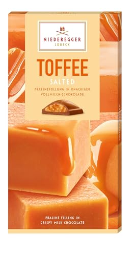 Niederegger Pralinen Tafel 'Toffee Salted' 100g von Niederegger