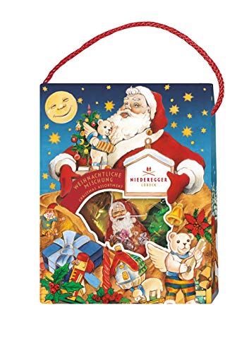 Niederegger Täschchen Weihnachtliche Mischung, (1 x 95 g) von Niederegger