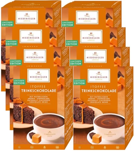 Niederegger Toffee-Trinkschokolade 250g 8er Set von Niederegger