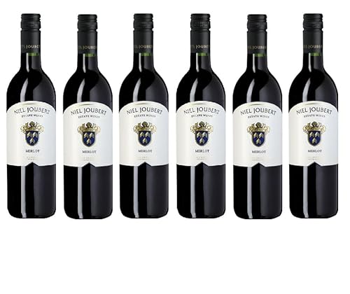 6x 0,75l - 2021er - Niel Joubert - Merlot - Paarl W.O. - Südafrika - Rotwein trocken von Niel Joubert