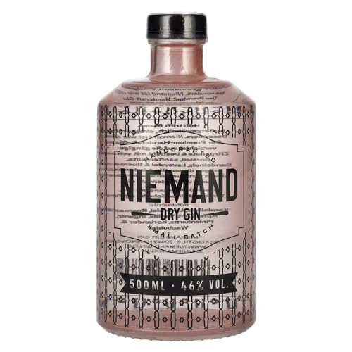 Niemand Dry Gin Small Batch 46,00% 0,50 lt. von Niemand Dry Gin