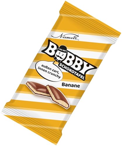 Niemetz Bobby Schokolade Tafel 88g Banane x 20 (20 pcs case) von Niemetz