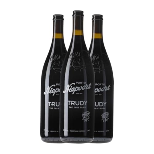 Niepoort Drink Me Nat Cool Trudy Ruby Porto 1 L Süßer Wein (Karton mit 3 Flaschen von 1 L) von Niepoort Vinhos