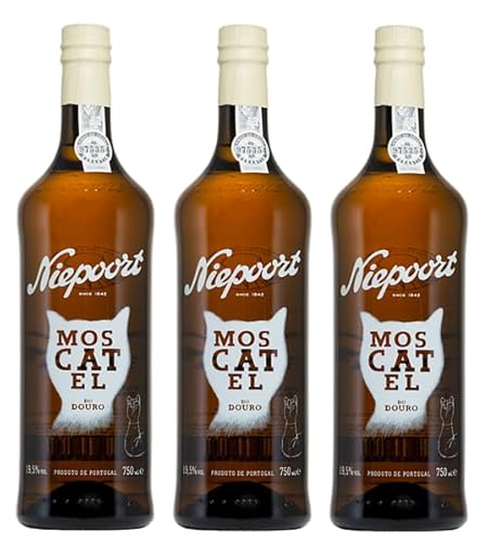 3x 0,75l - Niepoort - Moscatel do Douro - 5 Anos - Vinho do Porto D.O.P. - Portugal - Portwein süß von Niepoort