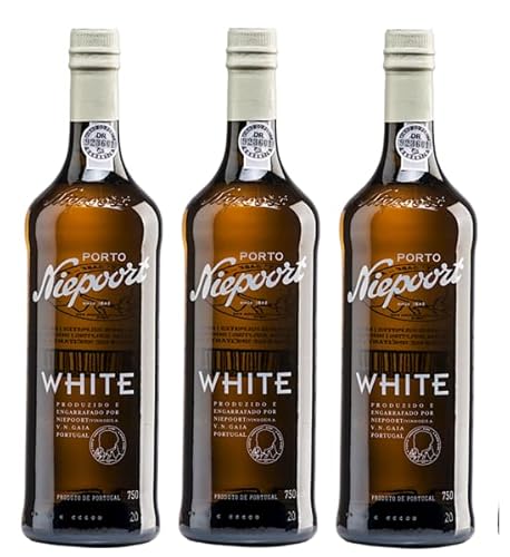 3x 0,75l - Niepoort - White - Vinho do Porto D.O.P. - Portugal - Portwein süß von Niepoort