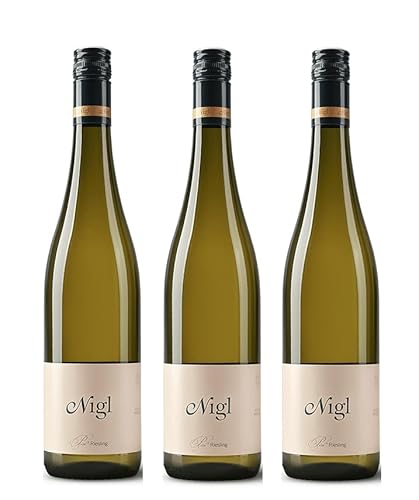 3x 0,75l - 2022er - Nigl - Piri - Riesling - Kremstal DAC - Österreich - Weißwein trocken von Nigl