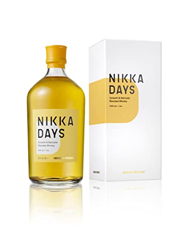 Nikka I Days I Smooth and Delicate Blended Whisky I Weiche und blumige Noten I 40% Vol. I 700 ml von Nikka