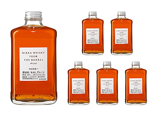Nikka Whiskey from the Barrel (51,4 % vol) Spar-Set (6 x 0,5 Liter) von Nikka