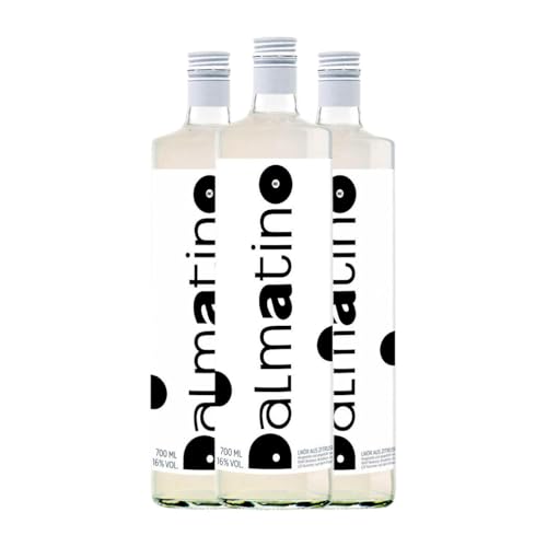 Liköre Nimco Dalmatino White Limoncello 70 cl (Karton mit 3 Flaschen von 70 cl) von Nimco