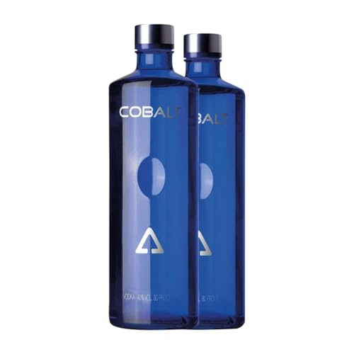 Wodka Nimco Cobalt Premium Pure Medium Flasche 50 cl (Karton mit 2 Medium Flasche von 50 cl) von Nimco