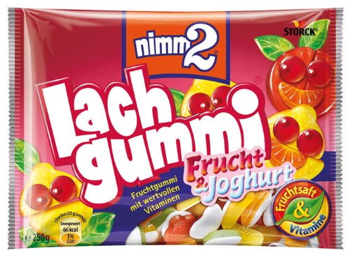 nimm2 Lachgummi Frucht & Joghurt - 250gr - 2x von nimm2