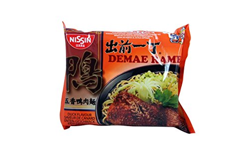 Nissin Demae Ramen Ente Japanische Nudelsuppe 100g von Nissin