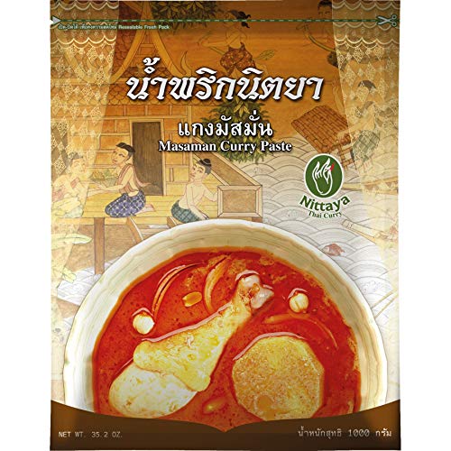 NITTAYA - Massaman Currypaste - (1 X 1 KG) von NITTAYA