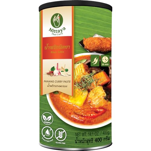 NITTAYA - Panang Currypaste (Vegan) - (1 X 400 GR) von Nittaya