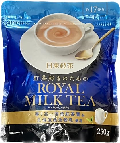 Nittoh Kocha Royal Milk Tea Japanischer Instant-Milchtee, 250g von 日東紅茶