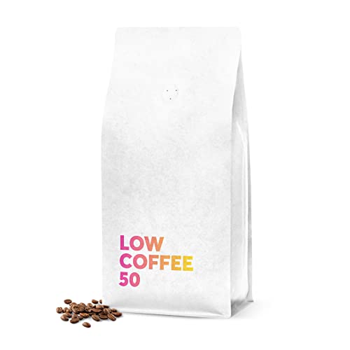 No Coffee® Low Coffee 50 – mit Wasser entkoffeinierte Kaffeebohnen (500g) mit 50% Koffein | Decaf Coffee Beans | Entkoffeinierter Kaffee | Kaffeebohnen entkoffeiniert | Bio Kaffee entkoffeiniert von NO COFFEE THE GOOD DECAF