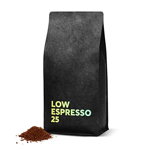Low Espresso 25% Koffein (gemahlen, 250g) von NO COFFEE THE GOOD DECAF