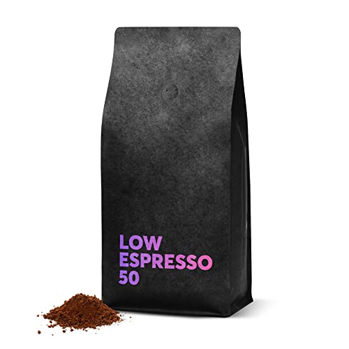 No Coffee® Low Espresso entkoffeiniert gemahlen 50% Koffein (250g) Premium Bio Espresso Kaffee koffeinfrei gemahlen | Decaf Coffee | Entkoffeinierter Espresso Kaffee | Espresso koffeinfrei gemahlen von NO COFFEE THE GOOD DECAF