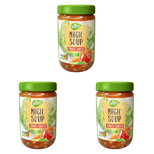 noWonder Magic Soup Tomate-Karotte 400g |Fastenkur Souping |Magische Kohlsuppe| Detox Vegan (Packung mit 3) von No Wonder