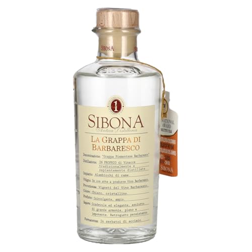 Sibona La Grappa di BARBARESCO 40% Vol. 0,5l von Nº1 SIBONA