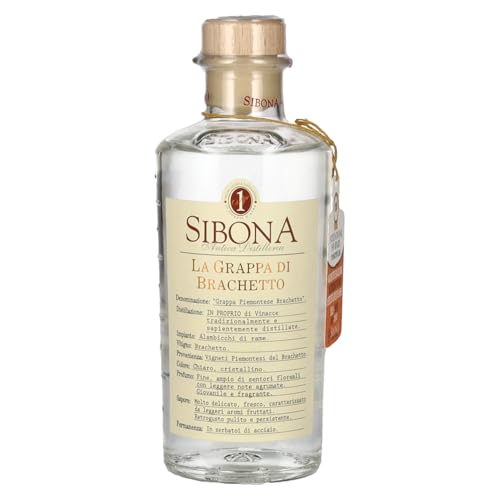 Sibona La Grappa di BRACHETTO 40% Vol. 0,5l von Nº1 SIBONA