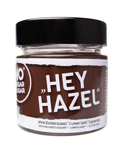 NO SUGAR SUGAR Aufstrich Haselnuss "Hey Hazel", ohne Zuckerzusatz 1x 200g von NoSugarSugar