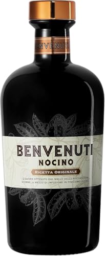 Nocino Benvenuti 70cl - Likör ausschließlich aus italienischen Walnüssen nach altem Rezept erzeugt. 34% vol. von Nocino Benvenuti