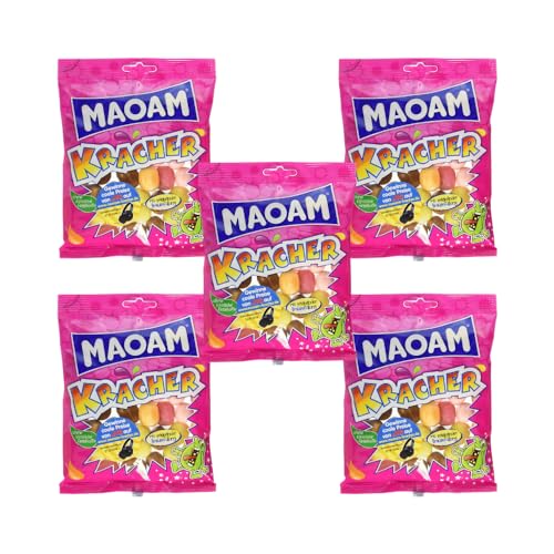 Knackiger Spaß in jeder Packung: Maoam Kracher 5x200g von Nohawa