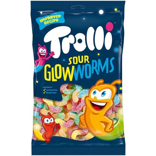 Trolli Saure Glühwürmchen 1kg Vorteilspack von Nohawa